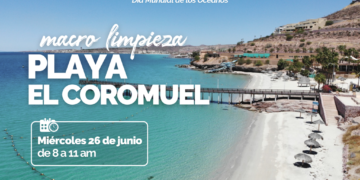Invitan a la ciudadanía a participar en la macro limpieza de la playa El Coromuel