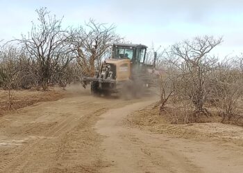 Rehabilita Servicios Públicos más de 35 kilómetros de terracería en la ciudad y en ejido Álvaro Obregón