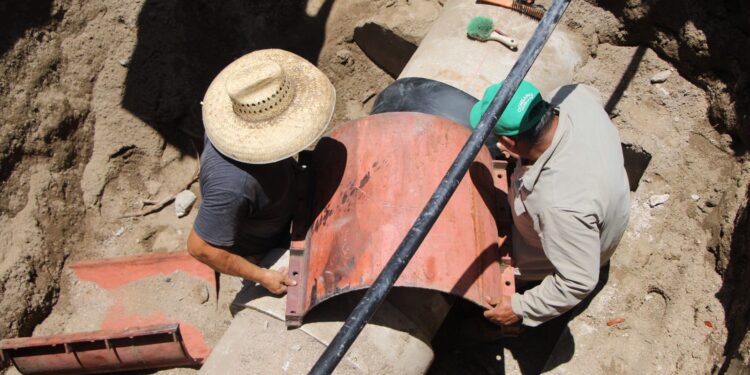 Se atendieron 164 fugas por el OOMSAPAS La Paz, en el transcurso del 17 al 23 de junio