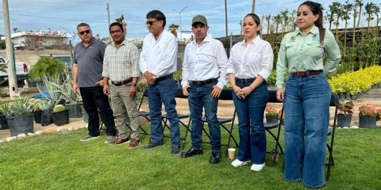 Con un banderazo de salida sobre el área conocida como “El Bordo” en la delegación de Cabo San Lucas, el presidente municipal de Los Cabos Oscar Leggs Castro