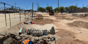 El Gobierno de Los Cabos que encabeza el presidente municipal Oscar Leggs Castro a través del personal de la Dirección General de Obras Públicas y Asentamientos Humanos