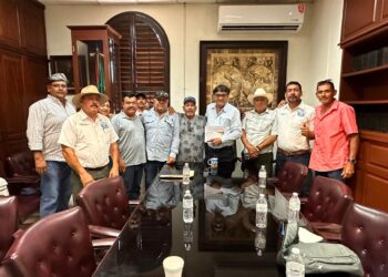 Oscar Leggs Castro, encabezó una importante reunión durante la mañana de este lunes 22 de julio