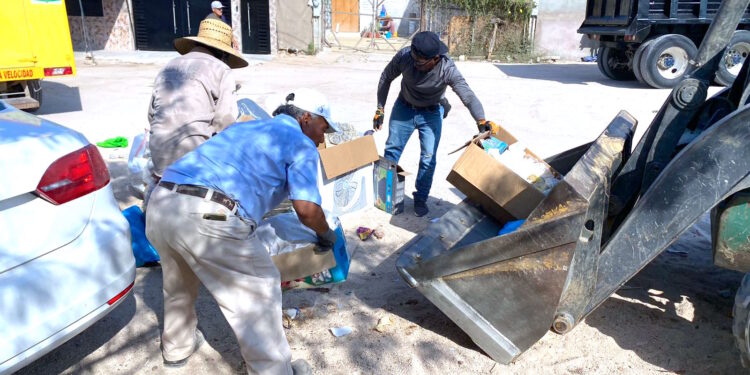 Limpieza y recolección de basura