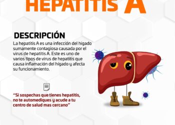 La Dirección Municipal de Salud informa reitera la importancia de vacunar a las personas menores de edad contra la hepatitis A