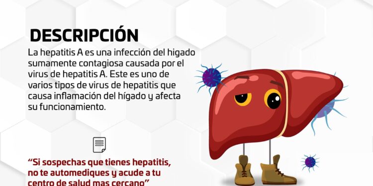 La Dirección Municipal de Salud informa reitera la importancia de vacunar a las personas menores de edad contra la hepatitis A