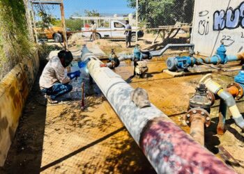 Con la finalidad de asegurar el tandeo de agua potable a las colonias que dependen de la Estación de Bombeo número 3 (EB3), principalmente la colonia Las Palmas y todos sus sectores