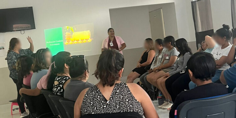 La Dirección Municipal de Salud llevó a cabo exitosamente la Sesión de Terapia Grupal