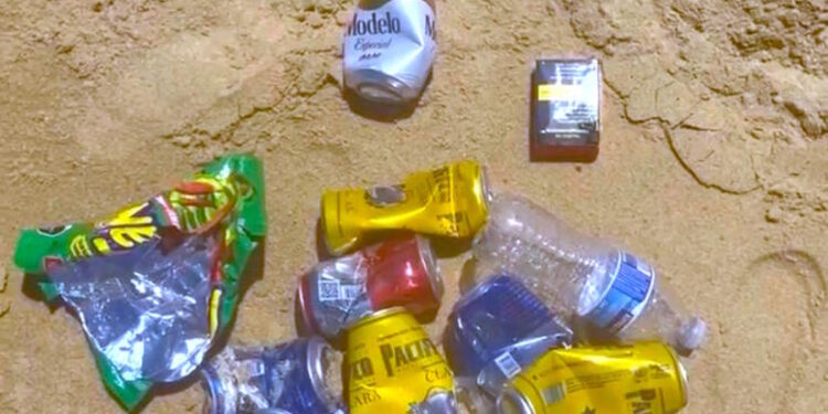 Como una de las tareas fundamentales para la conservación de las playas del municipio de Los Cabos, de manera cotidiana se implementan acciones para disminuir su contaminación