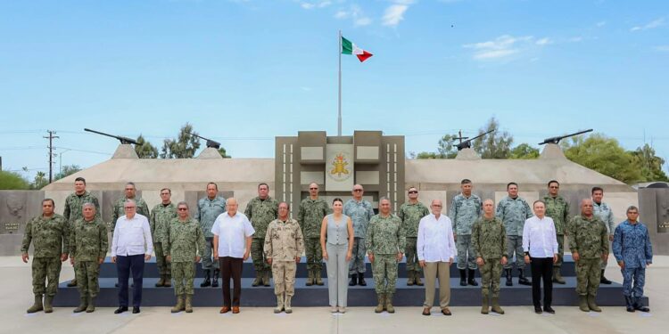 PARTICIPA GOBERNADOR DE BCS EN 9.ª REUNIÓN REGIONAL DE SEGURIDAD