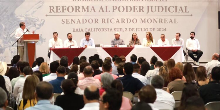 REALIZAN EN LA PAZ FORO DE DIÁLOGO SOBRE LA REFORMA JUDICIAL