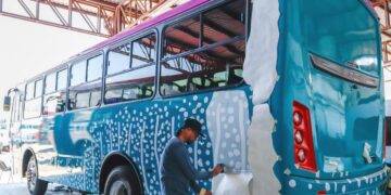 Supervisa Directora de Tránsito Municipal avances en las unidades de transporte público