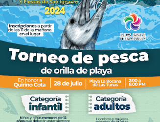 FONMAR INVITA A TORNEO DE PESCA DE ORILLA EN TODOS SANTOS