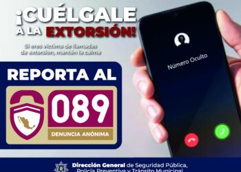 Cuelgale a la extorsion