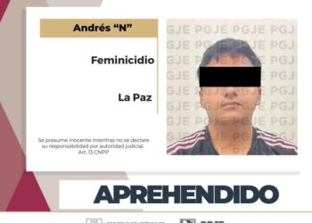 Detienen a Hombre por Feminicidio en La Paz