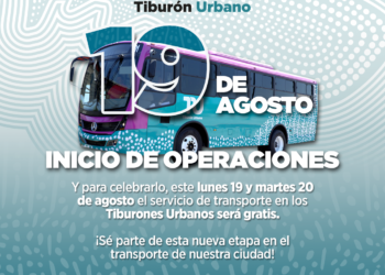Este lunes se activan las dos rutas del Tiburón Urbano, súbete y conócelas