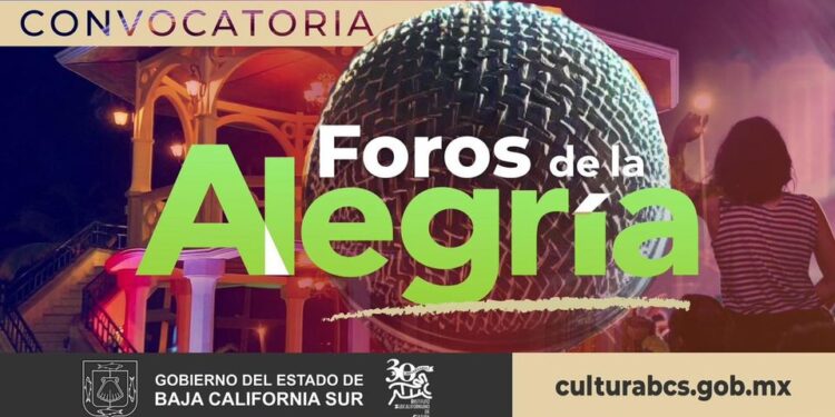 CONTINÚA ABIERTA LA CONVOCATORIA PARA EL PROGRAMA “FOROS DE LA ALEGRÍA”
