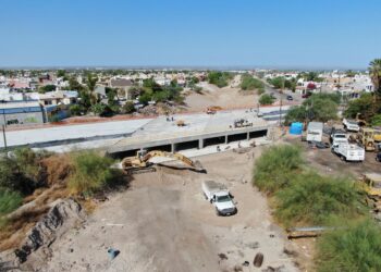 CONSTRUCCIÓN DEL PUENTE COLOSIO REGISTRA 95% DE AVANCE 