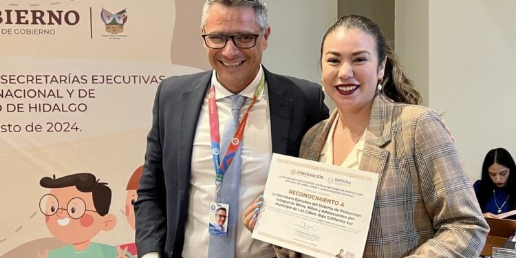 RECONOCEN A BCS POR BUENAS PRÁCTICAS EN FAVOR DE LA NIÑEZ Y ADOLESCENCIA