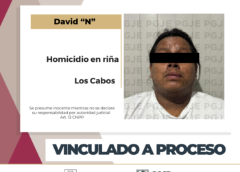 A 6 DÍAS DE QUE PROBABLEMENTE PRIVÓ DE LA VIDA A UN HOMBRE EN PLAZA COMERCIAL DE CSL LA PGJE OBTIENE PRISIÓN PREVENTIVA PARA DAVID N