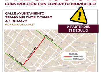 EJERCERÁ GOBIERNO DE BCS MÁS DE 61 MDP EN NUEVAS PAVIMENTACIONES EN LA PAZ