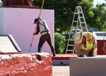 Realiza Servicios Públicos Municipales trabajos de mantenimiento a más de 20 parques y jardines