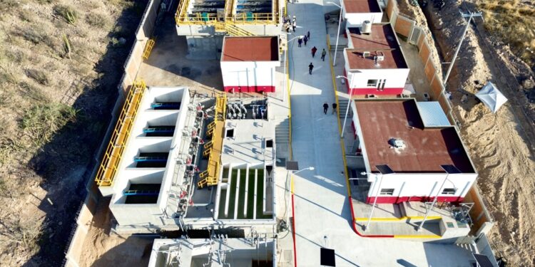 Todo listo para el arranque de operaciones de la nueva potabilizadora de agua en La Paz