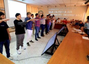 Toman protesta a nuevas Consejerías Generales del Alumnado en la UABCS