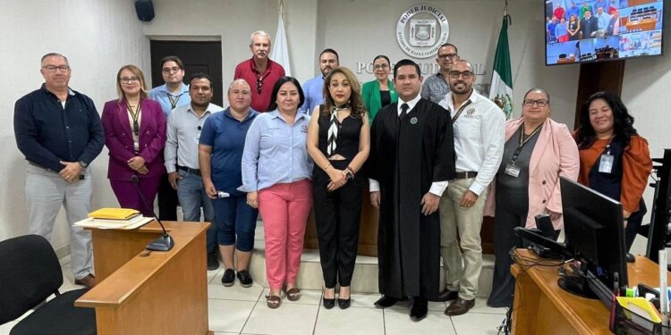 LA MAGISTRADA PRESIDENTA DEL TRIBUNAL SUPERIOR DE JUSTICIA CONTINÚA SU GIRA DE TRABAJO EN LA ZONA NORTE DEL ESTADO