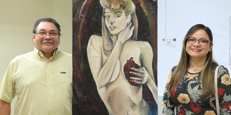 Inauguran en la UABCS la exposición gráfica “Simbiosis” de Scarlett González