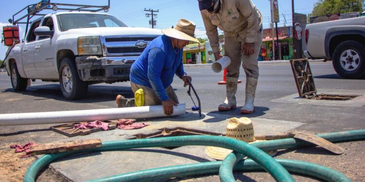 Atendió 182 fugas el OOMSAPAS La Paz durante la semana pasada
