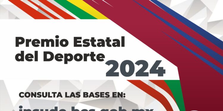 ONVOCA INSUDE AL PREMIO ESTATAL DEL DEPORTE 2024
