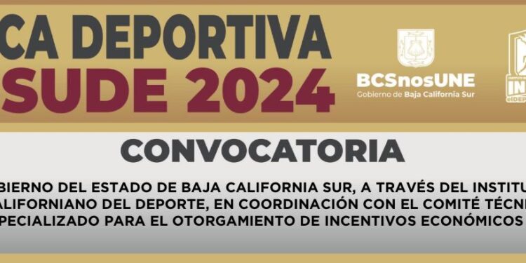 EL INSUDE ABRE EL REGISTRO PARA ASPIRANTES A BECAS DEPORTIVAS EN BCS: REGISTRO DISPONIBLE HASTA EL 21 DE OCTUBRE DEL 2024