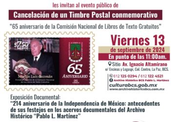 INVITAN A CEREMONIA TITULADA “CANCELACIÓN DE UN TIMBRE POSTAL CONMEMORATIVO”