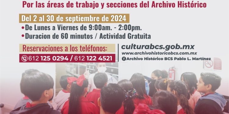 INVITAN A PARTICIPAR EN VISITAS GUIADAS AL ARCHIVO HISTÓRICO “PABLO L. MARTÍNEZ”