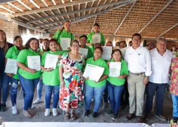 CONCLUYEN CURSOS DE CAPACITACIÓN EN EL NORTE DE LA ENTIDAD