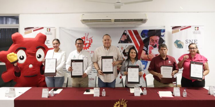 SIGNAN SNE-BCS Y CECATI CONVENIO DE COLABORACIÓN EN BENEFICIO DE LA CAPACITACIÓN