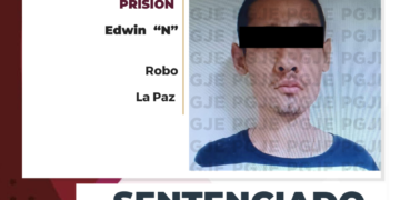 POR ROBO PASARÁ MÁS DE 3 AÑOS EN PRISIÓN