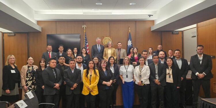 PARTICIPAN SERVIDORES PÚBLICOS DE LA PGJE EN INTERCAMBIO INTERDISCIPLINARIO EN ESTADOS UNIDOS