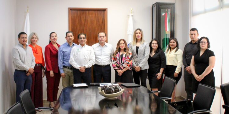 FIRMAN CONVENIO DE COLABORACIÓN PGJE – COBACH   