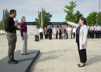 TOMA PROTESTA NUEVA SUBSECRETARIA DE SEGURIDAD PÚBLICA EN BCS