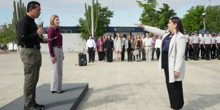 TOMA PROTESTA NUEVA SUBSECRETARIA DE SEGURIDAD PÚBLICA EN BCS