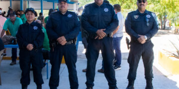 Ganan Policías Municipales terceros lugares en competencia de tiro