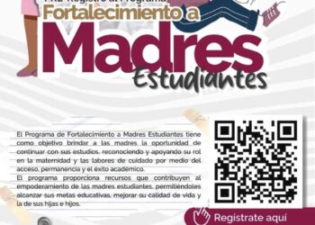 Instituto Municipal de las Mujeres brindará apoyos a madres estudiantes