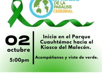 Invita la Dirección Municipal de Inclusión a la marcha por el Día Mundial de la Parálisis Cerebral