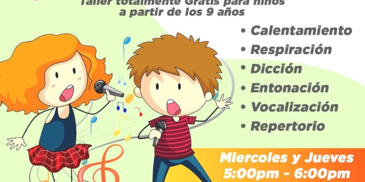 Invitan a Curso de Coro Infantil en el Centro Municipal de las Artes