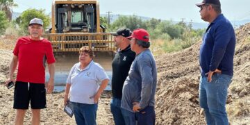 Realiza Servicios Públicos trabajos de encause y desazolve en el arroyo Juan de Dios Angulo