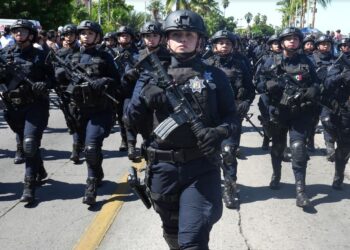 PARTICIPA SSPE EN DESFILE CÍVICO MILITAR DE LA INDEPENDENCIA DE MÉXICO