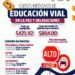Próximos a iniciar los Cursos Intensivos y Sabatinos de Educación Vial en La Paz y las Delegaciones