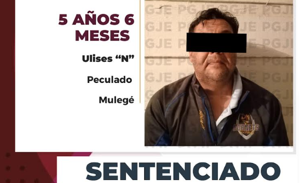 EN JUICIO ORAL OBTIENE PGJE SENTENCIA DE MÁS DE 5 AÑOS DE PRISIÓN PARA RESPONSABLE DE PECULADO EN SANTA ROSALÍA