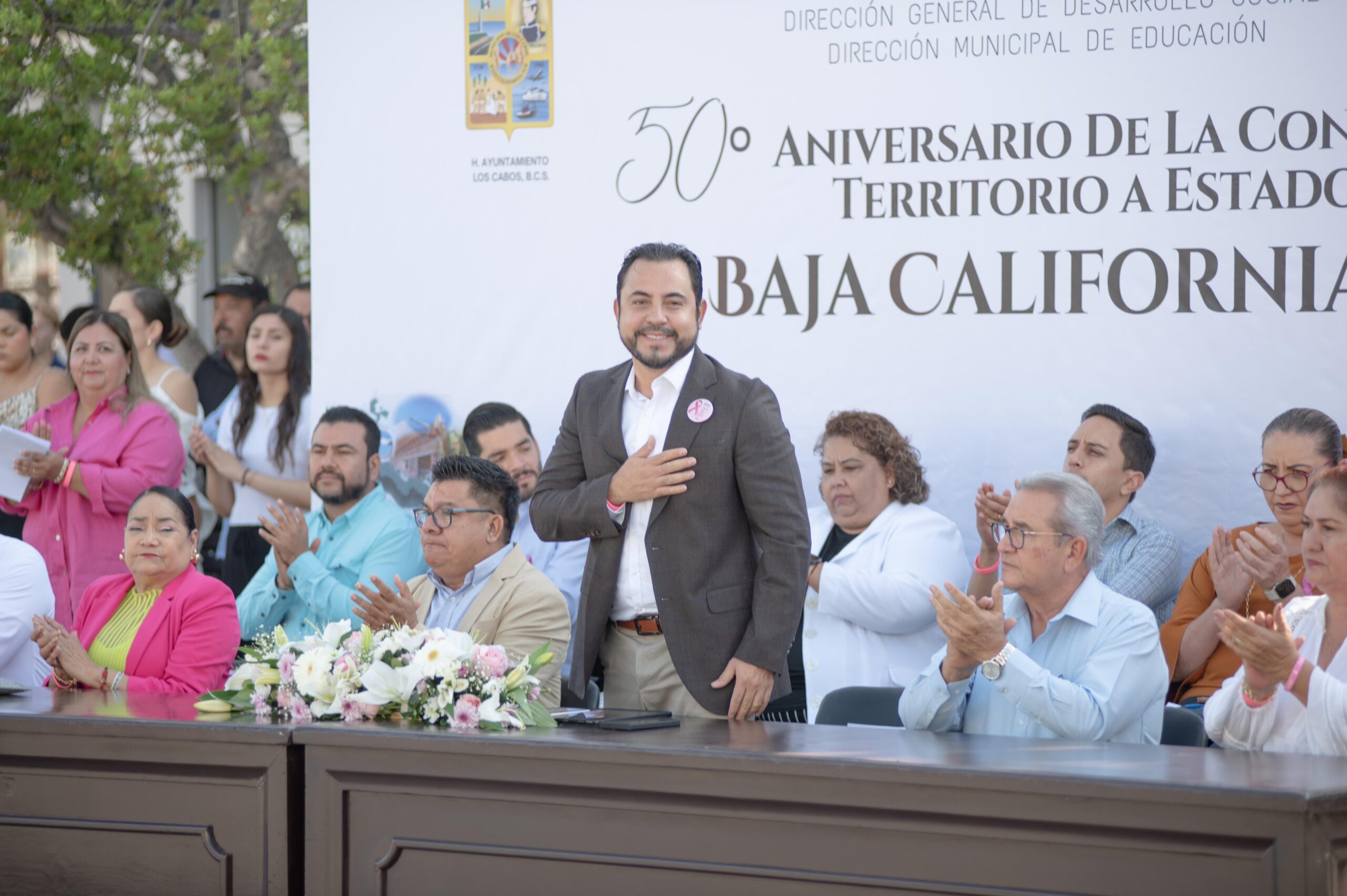 Celebra Gobierno de Los Cabos el 50° aniversario de la Conversión de Territorio a Estado de Baja California Sur